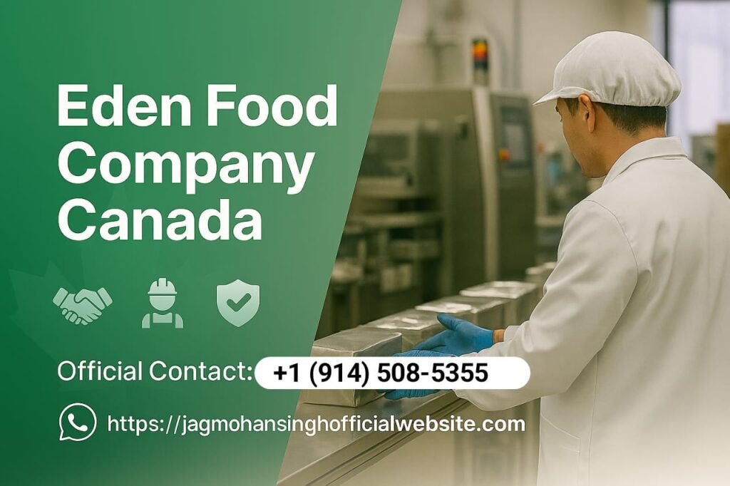 Eden Food Company Canada Contact Number