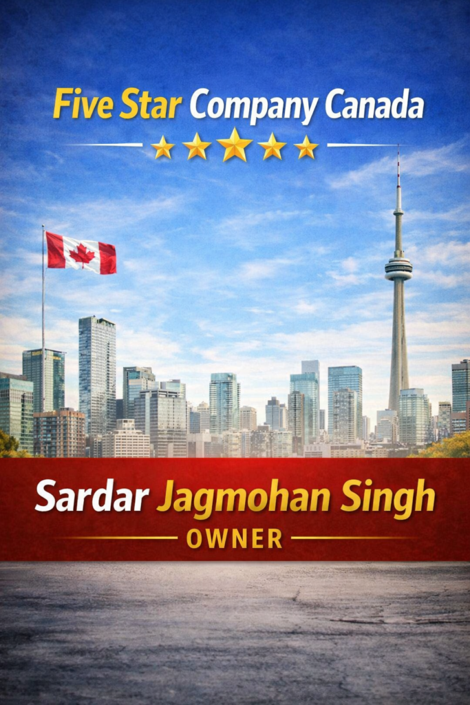 Five Star company Canada owner Name