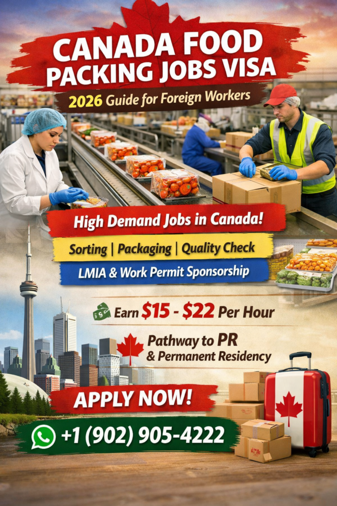 Canada Food Packing Jobs